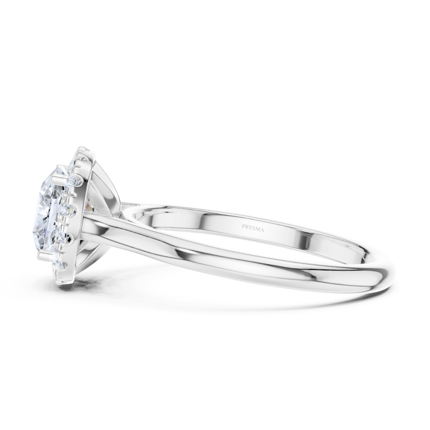 Cushion Halo Diamond Ring