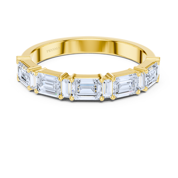 Emerald-Cut Diamond Eternity Ring