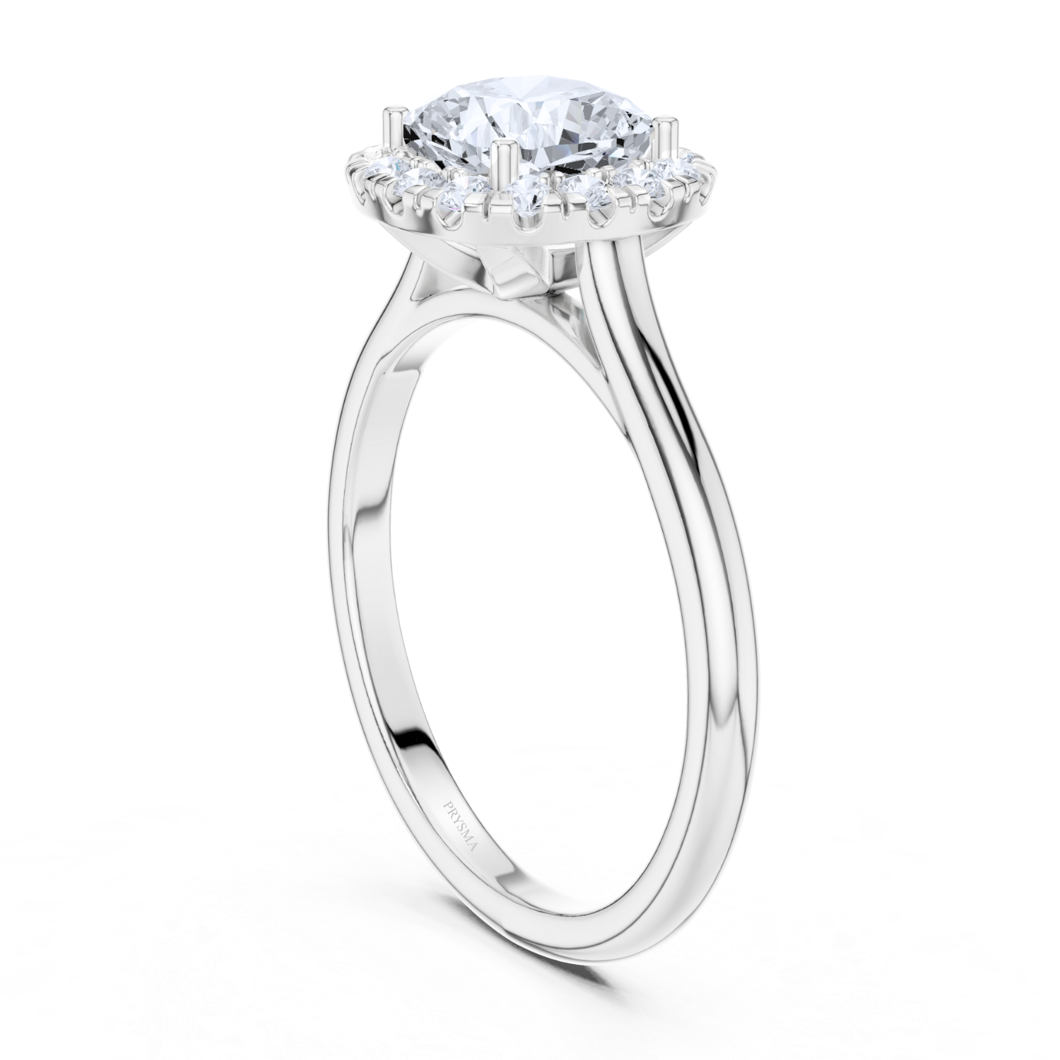 Cushion Halo Diamond Ring