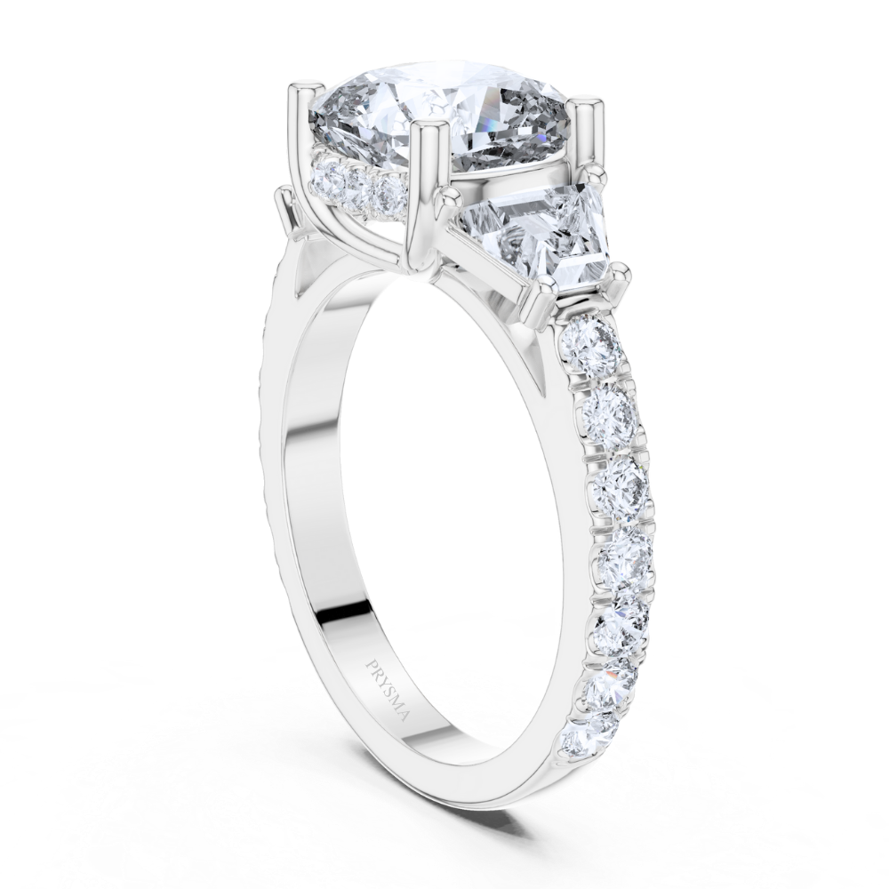 Golden Legacy Three-Stone Ring