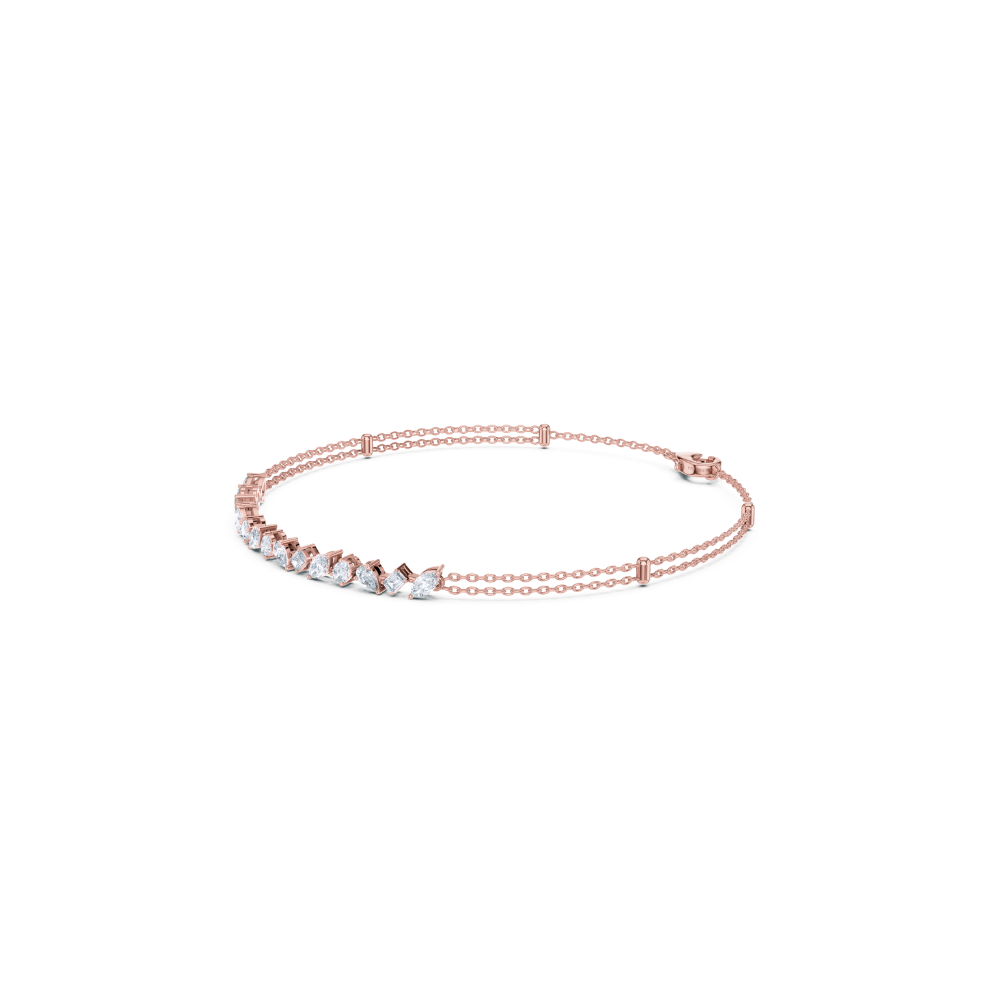 Radiant Harmony Mixed-Cut Bracelet