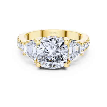 Golden Legacy Three-Stone Ring