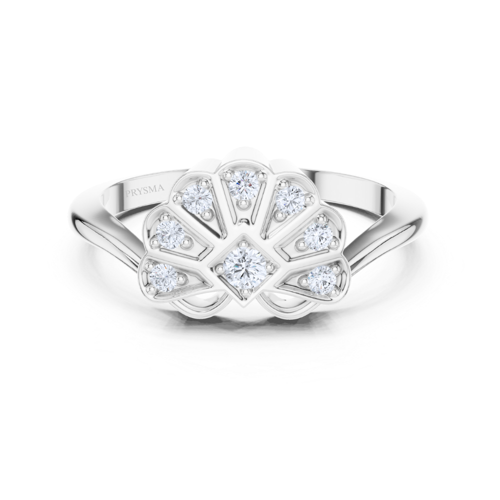 Solara Bloom Diamond Ring
