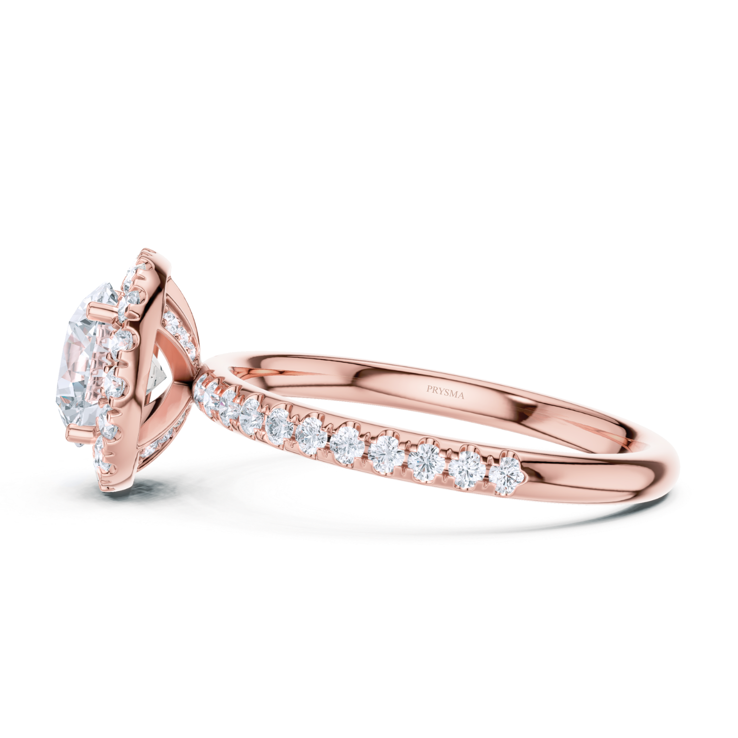 Luminelle Round Halo Ring