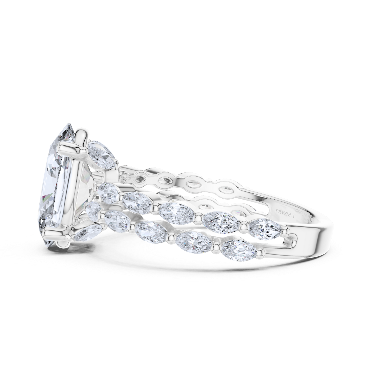 Oval-Cut Diamond Eternity Ring