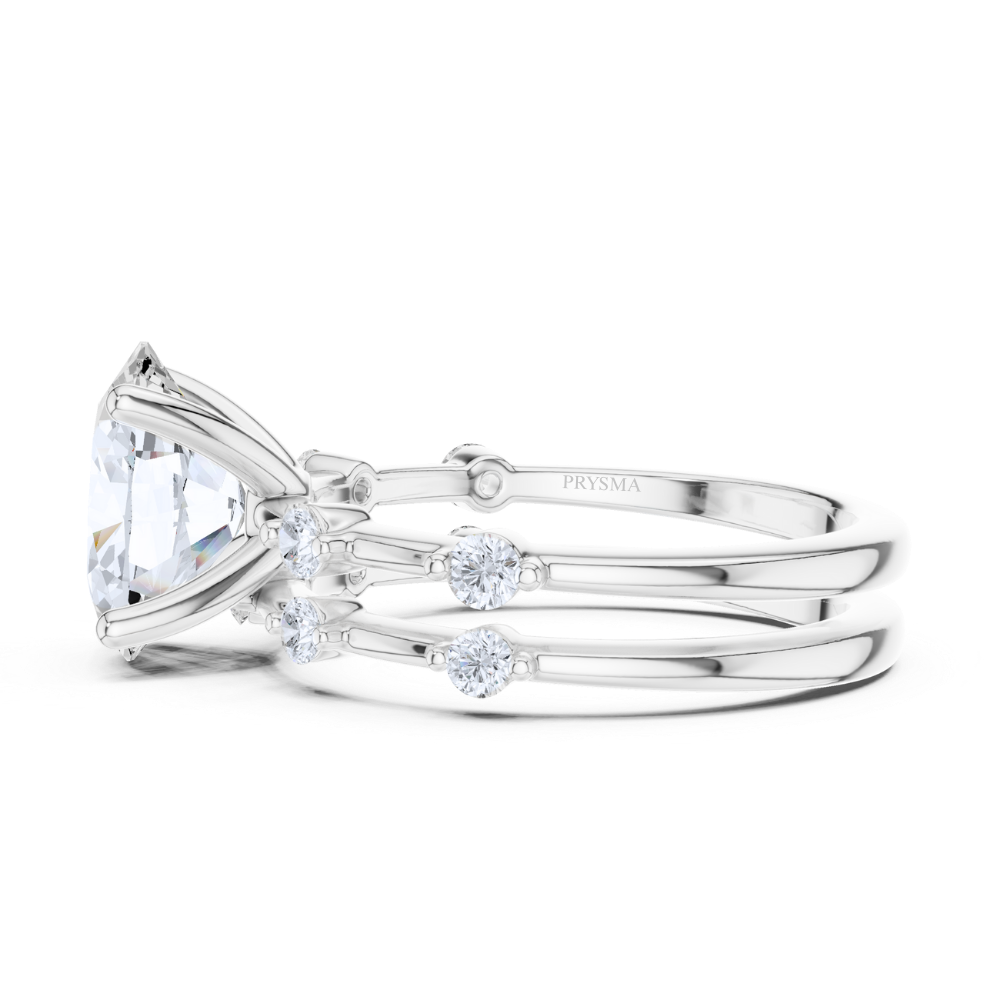 Solstice Double Band Halo Ring