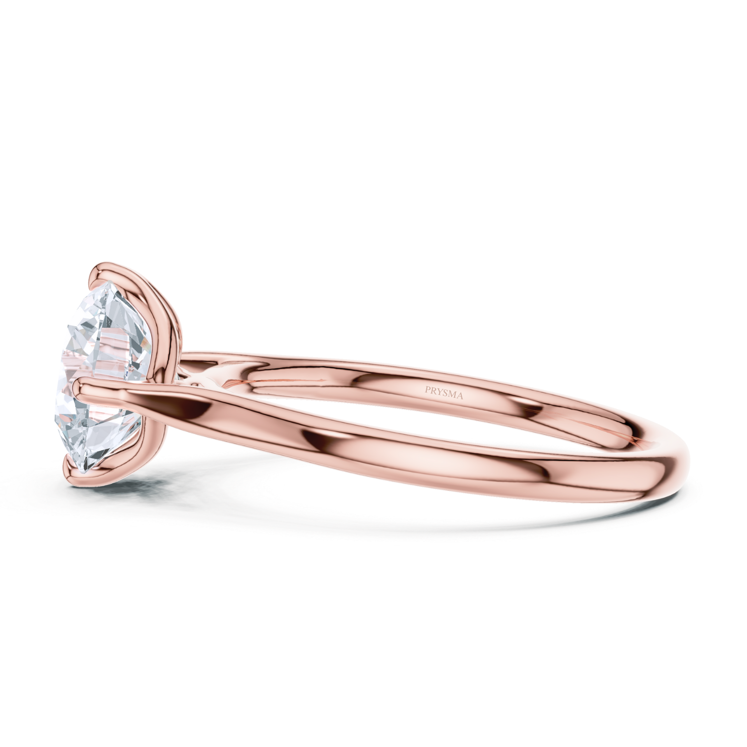 Petite Cathedral Solitaire Ring