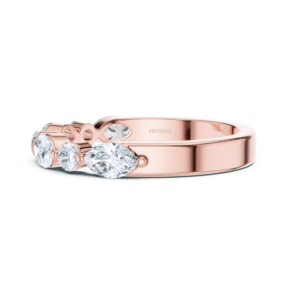 Aurora Marquise  & Round Diamond Ring