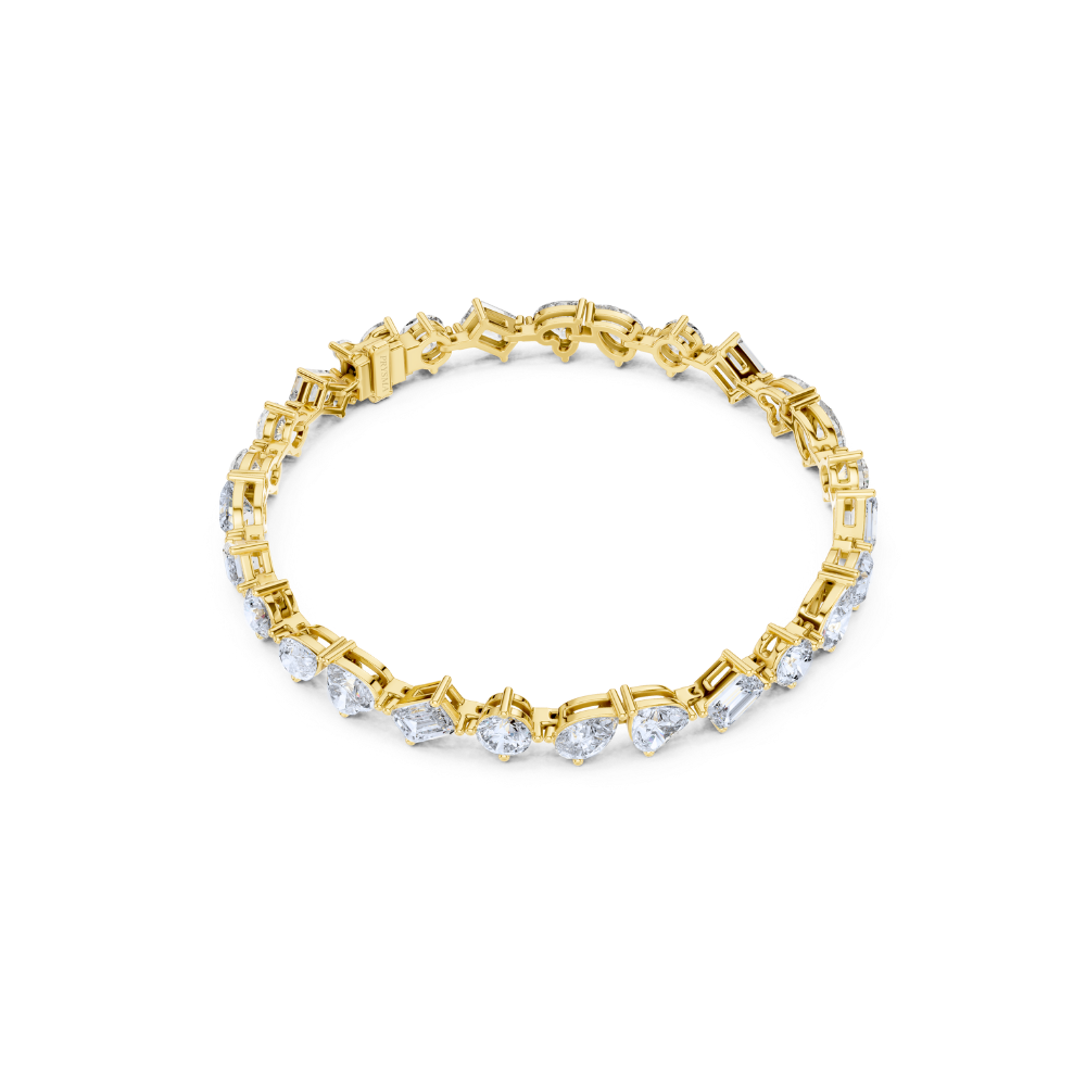 Celestia Mixed-Cut Diamond Bracelet