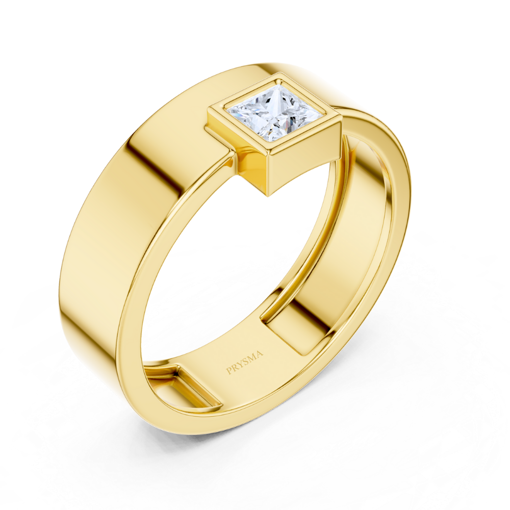 Aurum Solitaire Ring