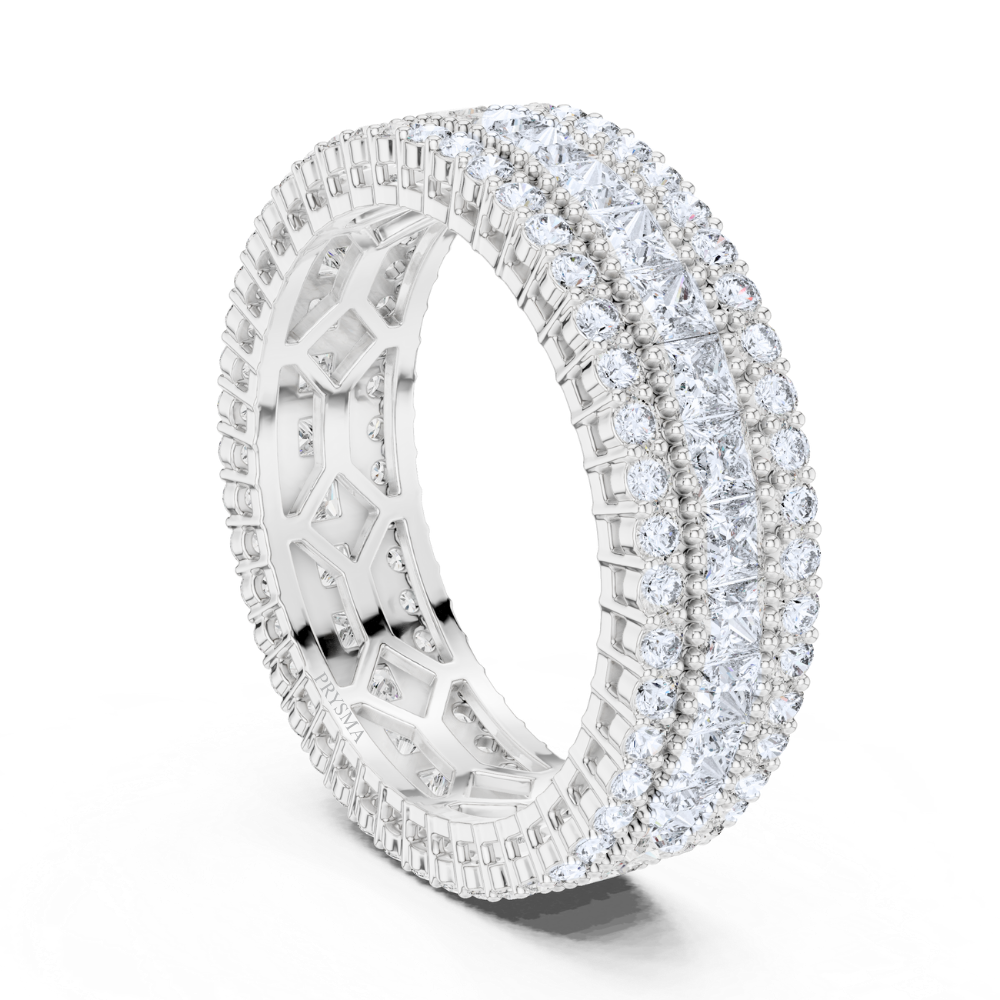 Regal Radiance Eternity Ring