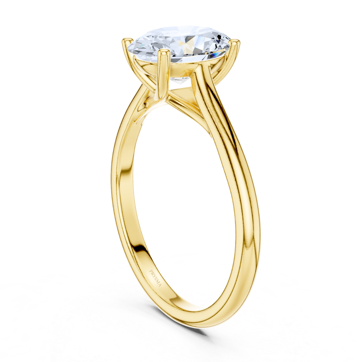 Timeless Elegance Oval Solitaire Ring