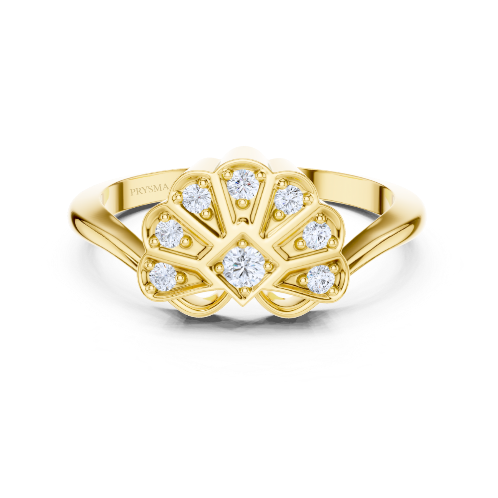 Solara Bloom Diamond Ring