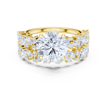 Regalia Marquise & Round Diamond Statement Ring
