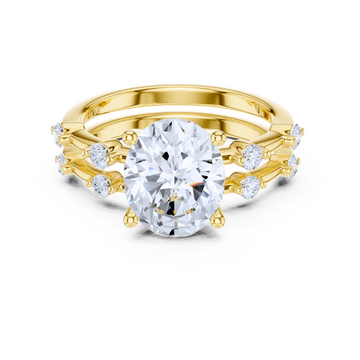 Solstice Double Band Halo Ring