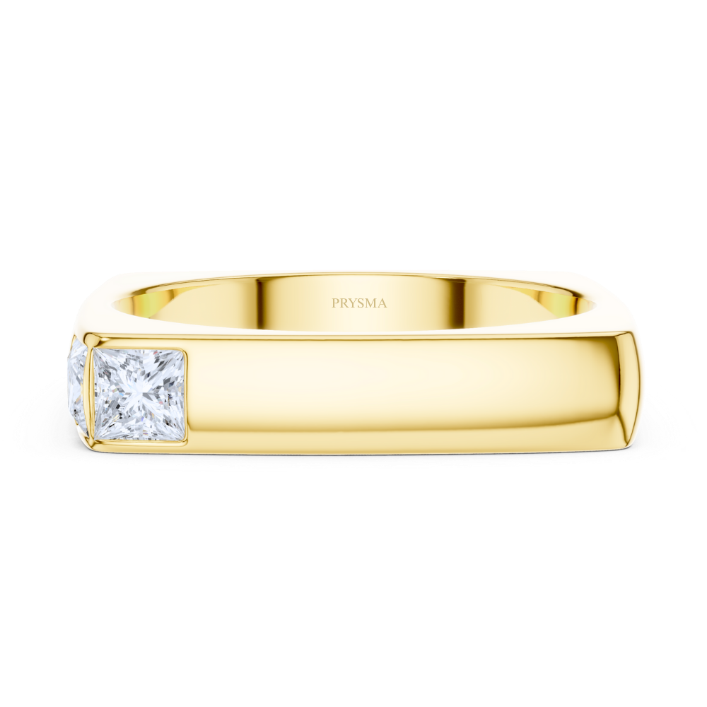Modern Edge Princess Ring