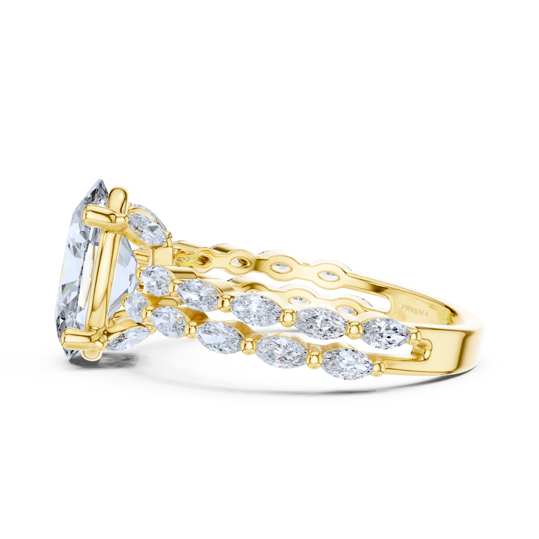 Oval-Cut Diamond Eternity Ring