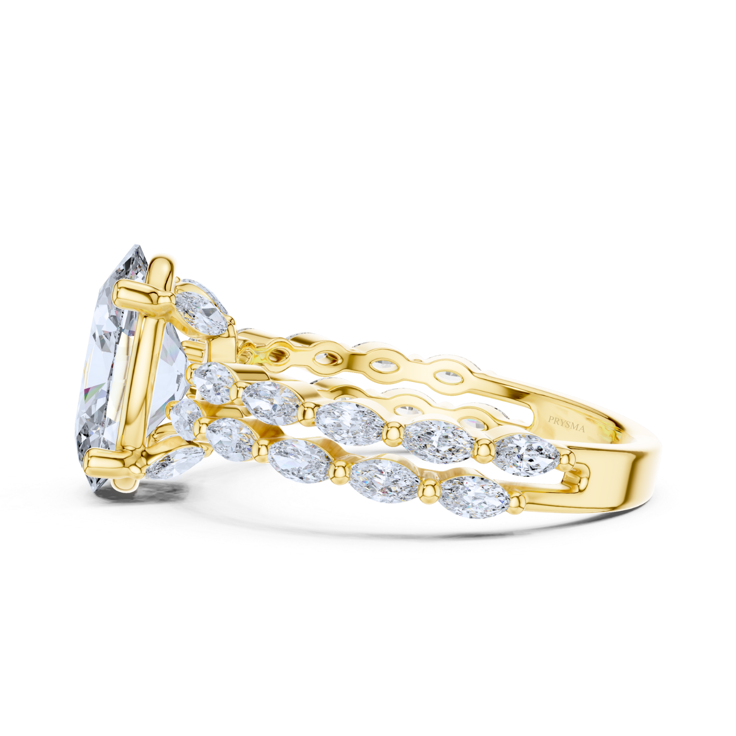 Oval-Cut Diamond Eternity Ring