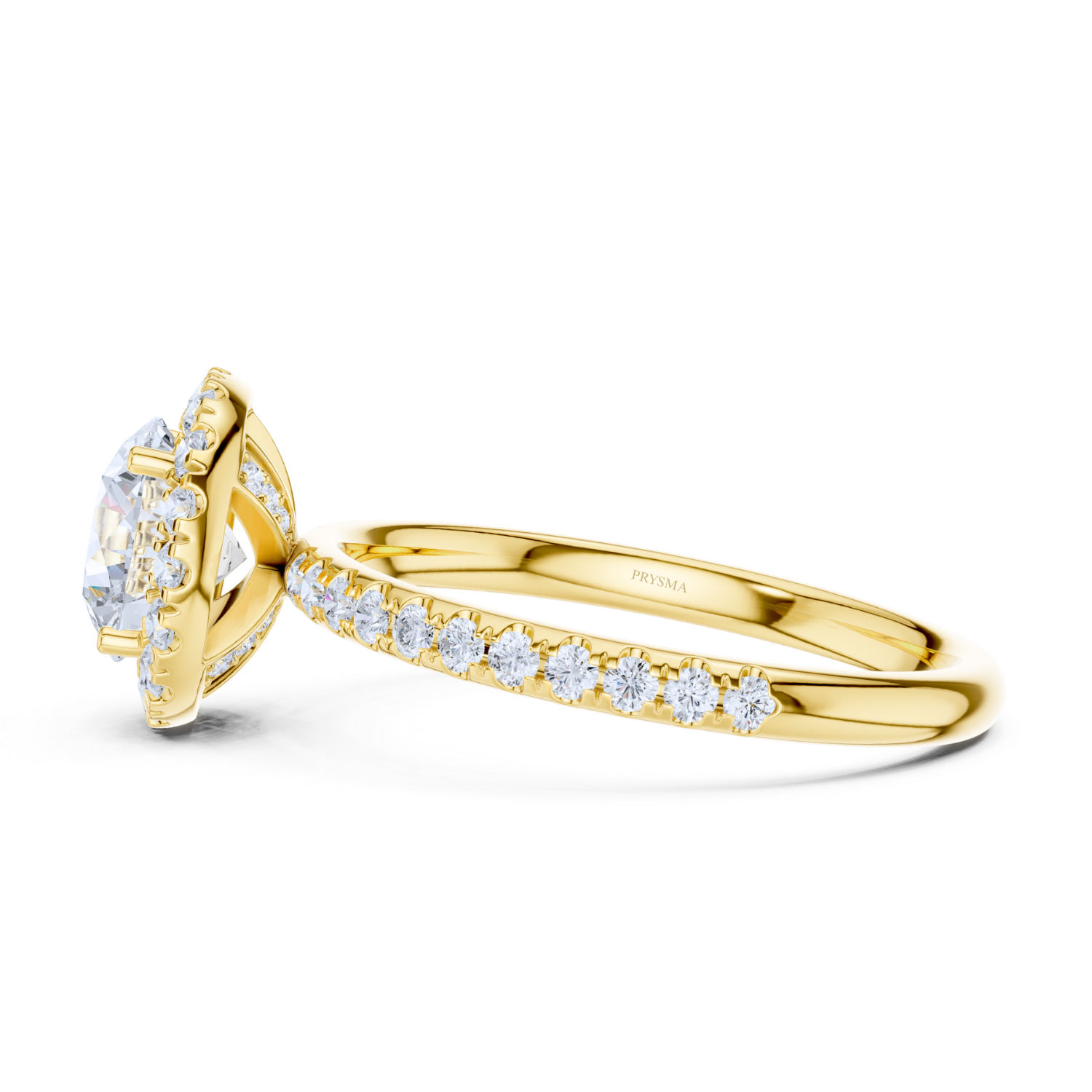 Luminelle Round Halo Ring