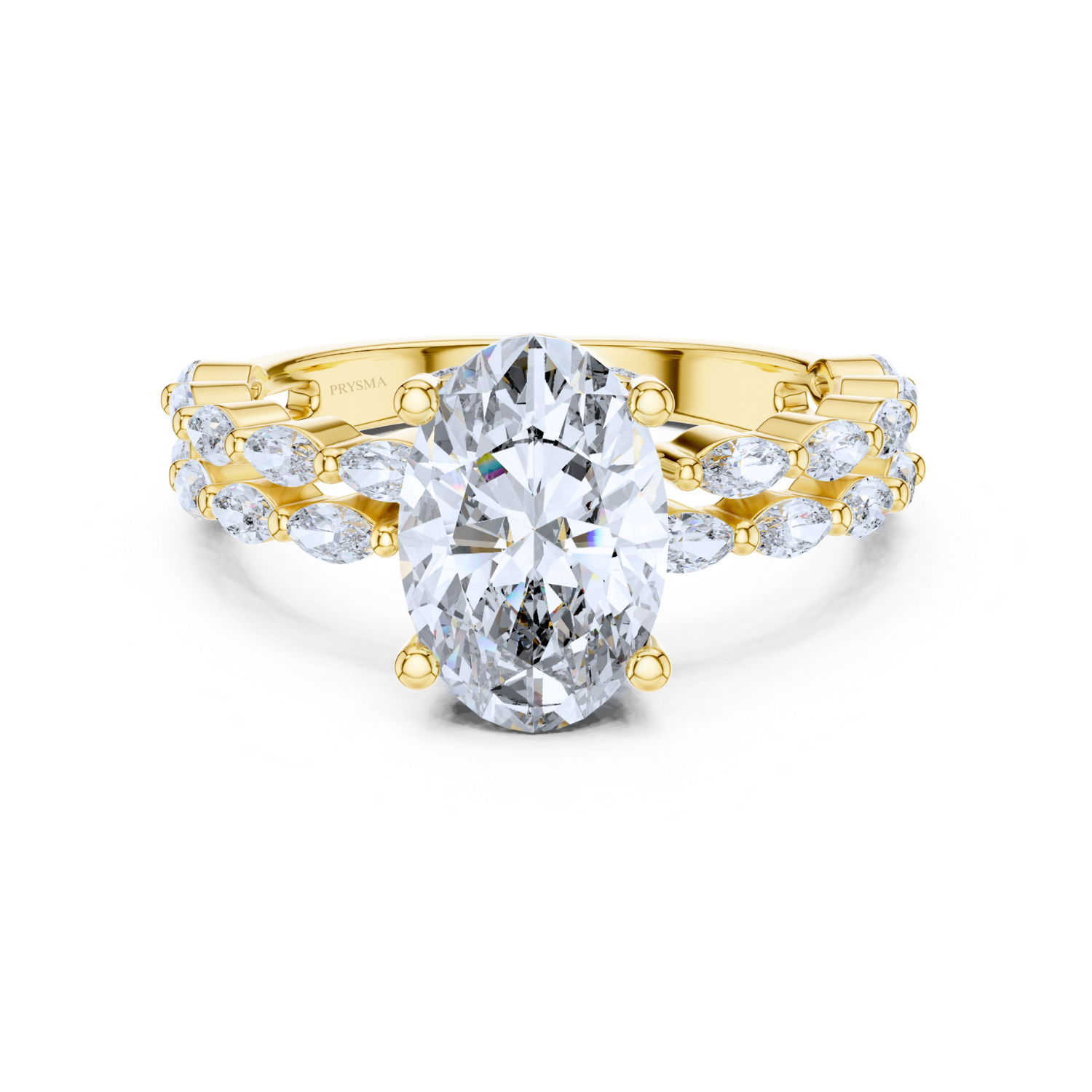 Oval-Cut Diamond Eternity Ring