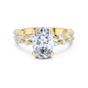 Oval-Cut Diamond Eternity Ring