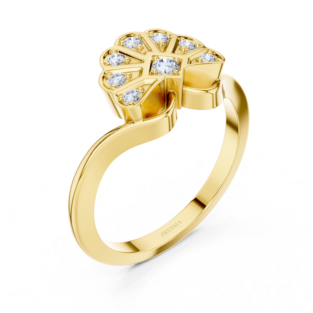 Solara Bloom Diamond Ring