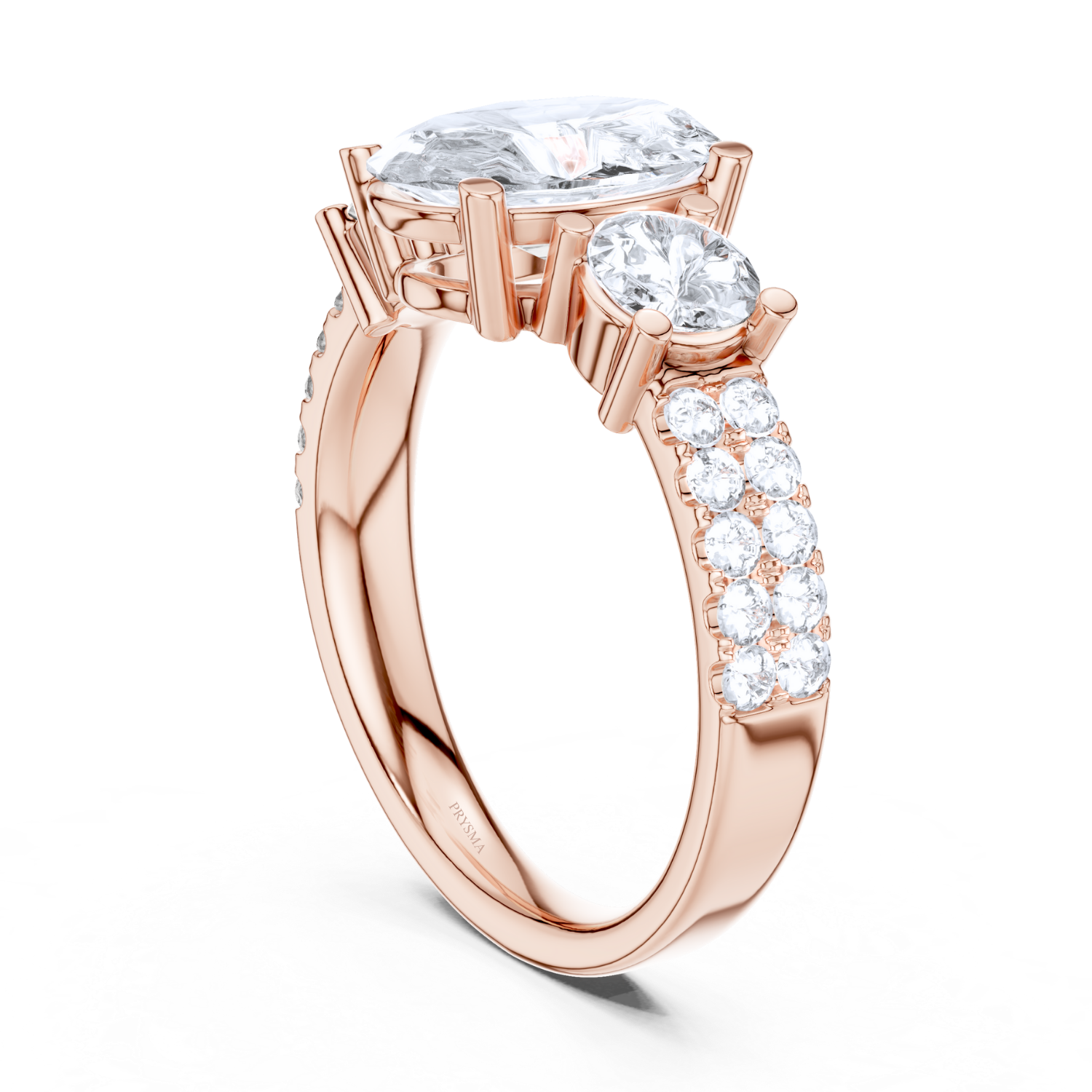 Glimmer Glow Trio Diamond Ring