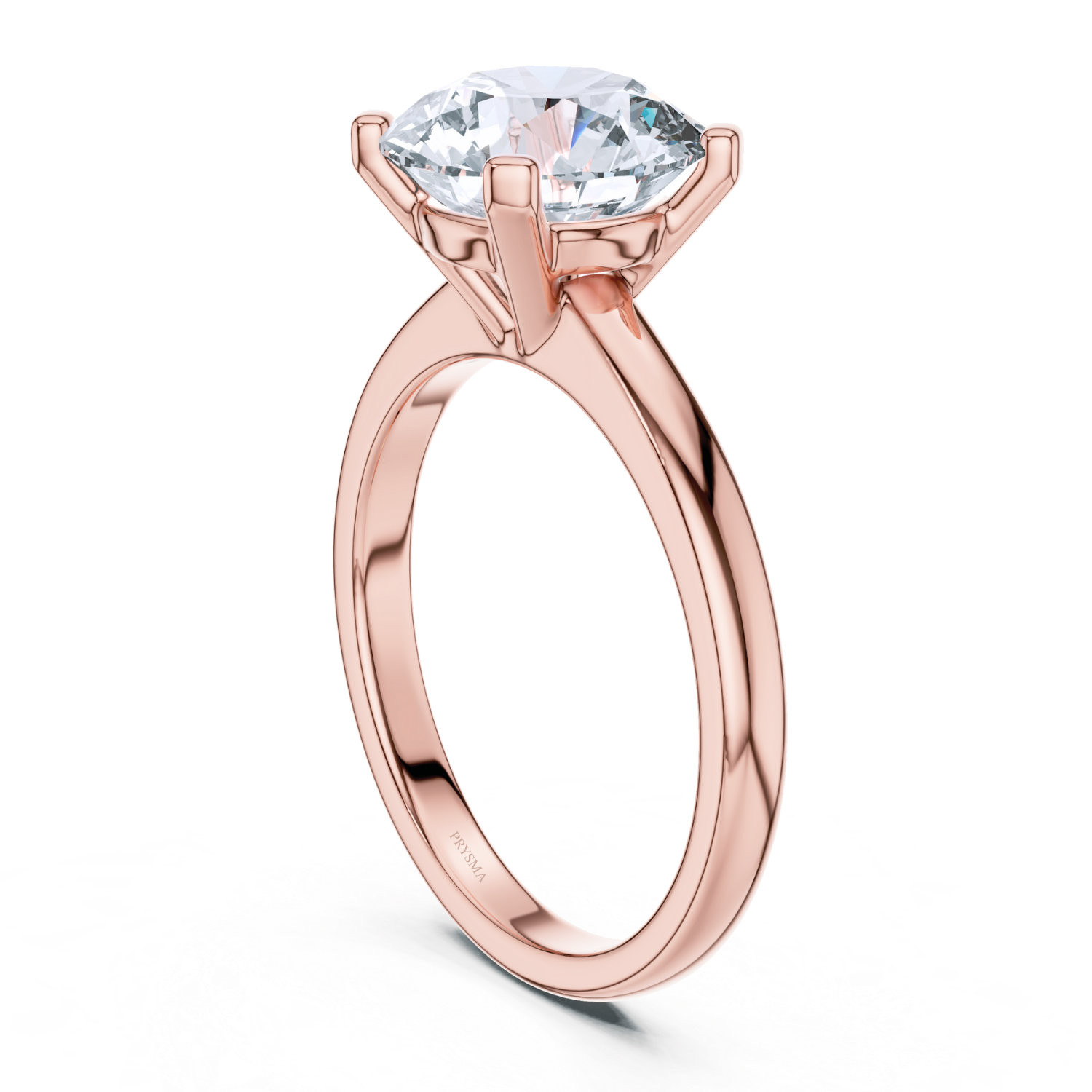 Aurora Solitaire Round Diamond Ring