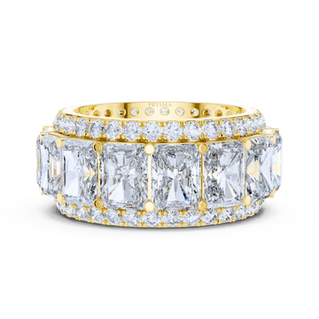 Grandeur Radiant Duo Ring