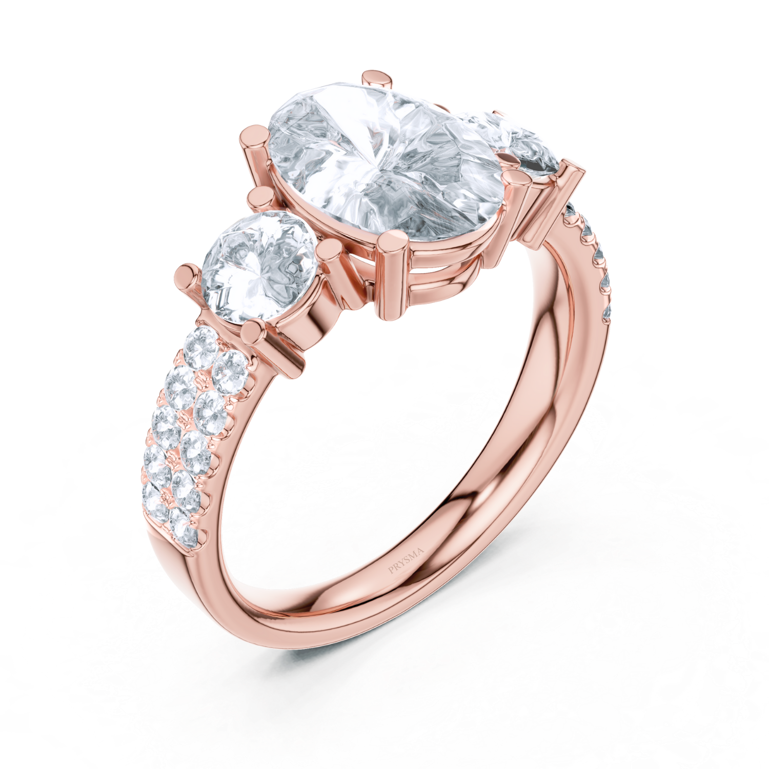 Glimmer Glow Trio Diamond Ring
