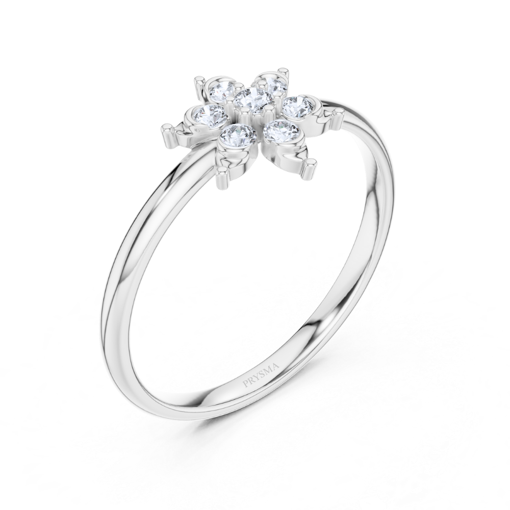Aurora Bloom Diamond Ring