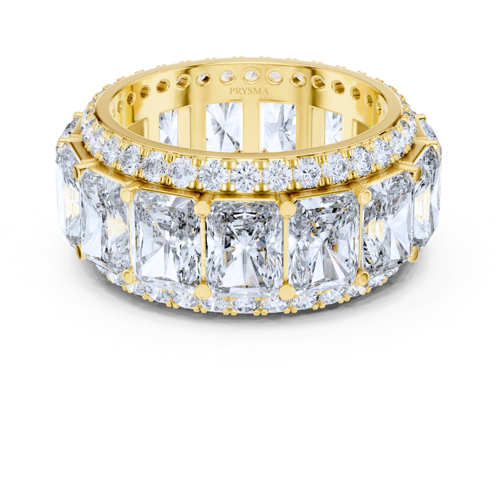 Grandeur Radiant Duo Ring