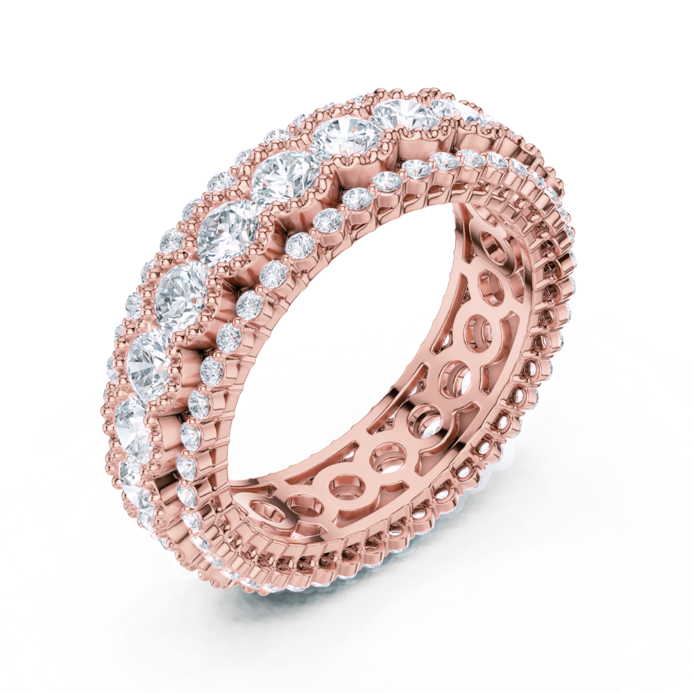 Imperial Grace Diamond Eternity Bands