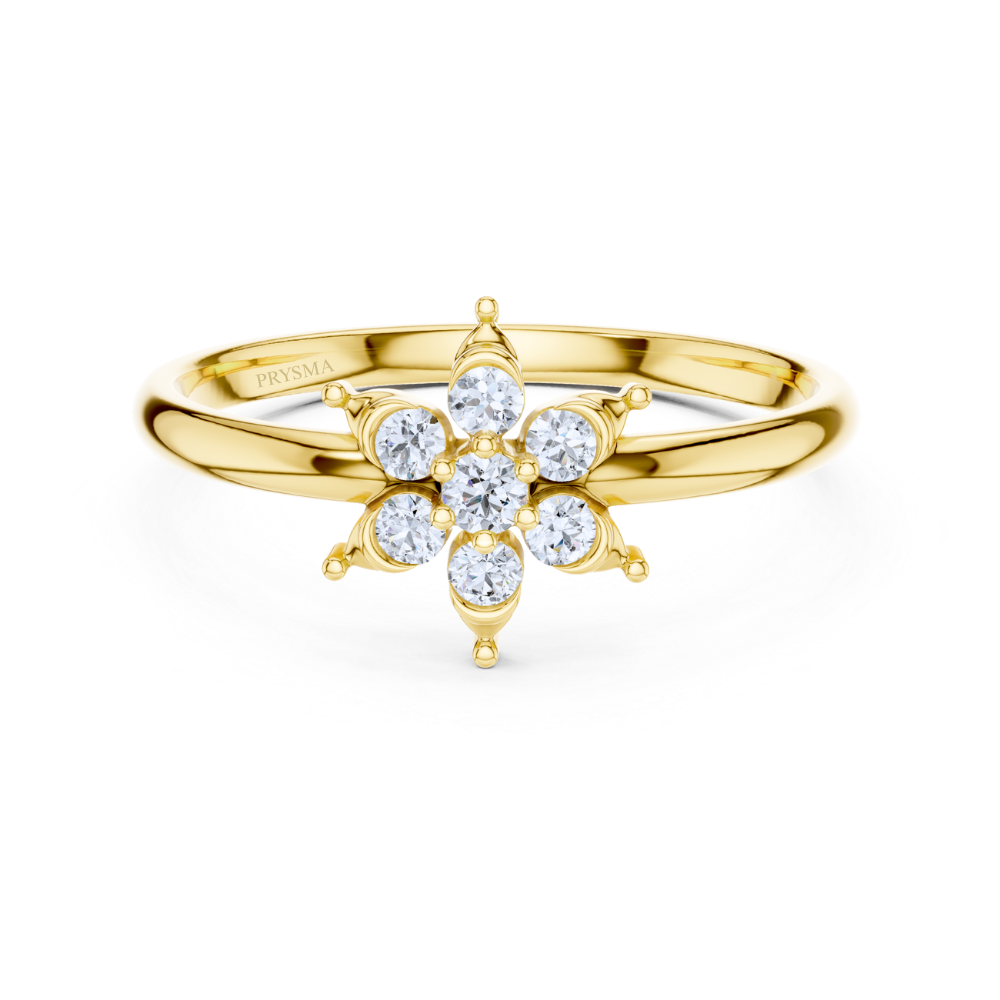 Aurora Bloom Diamond Ring