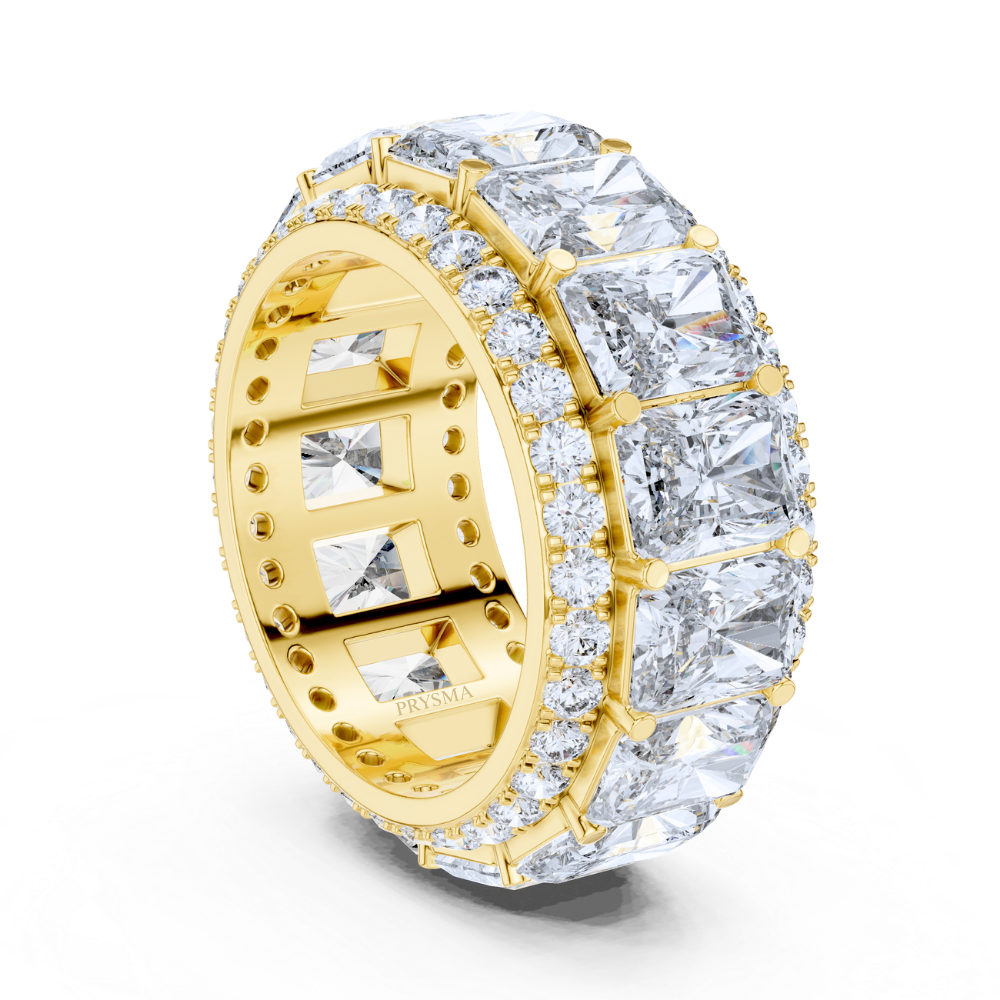 Grandeur Radiant Duo Ring