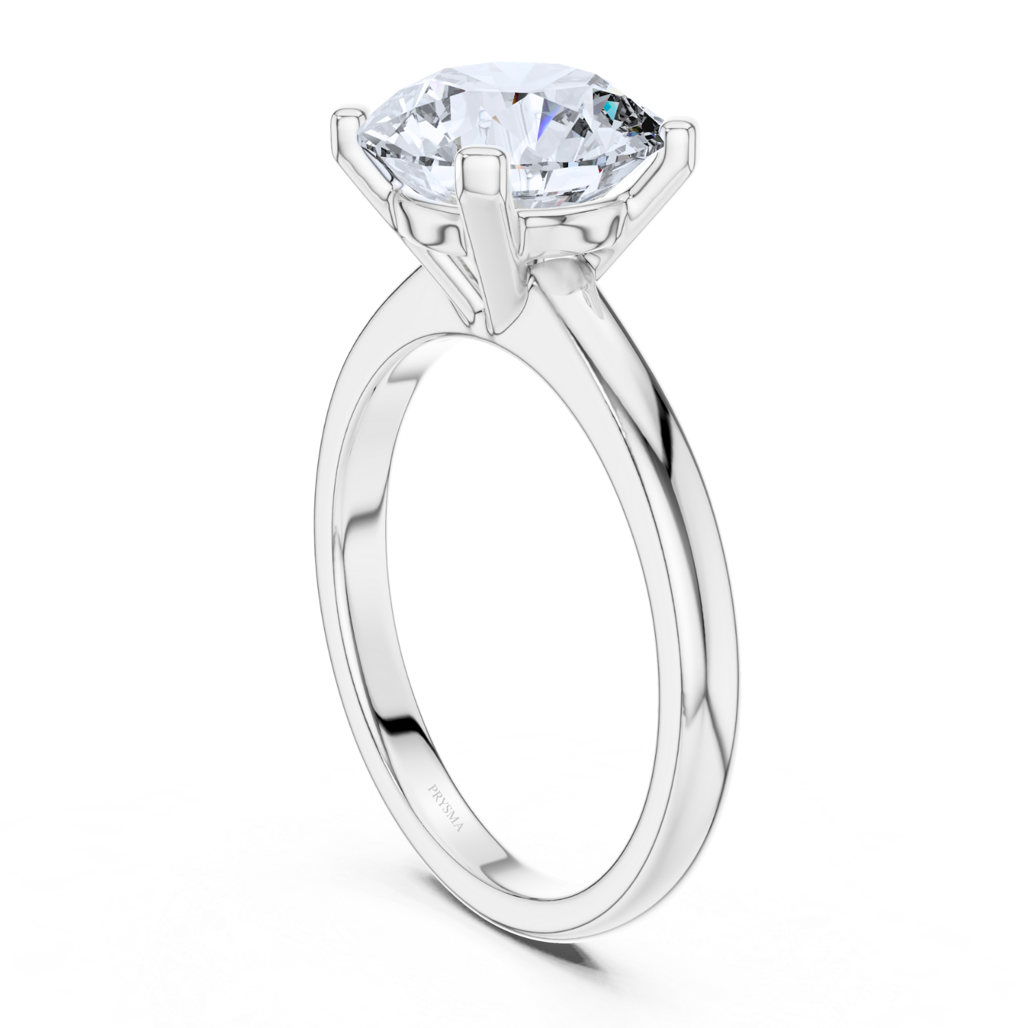 Aurora Solitaire Round Diamond Ring