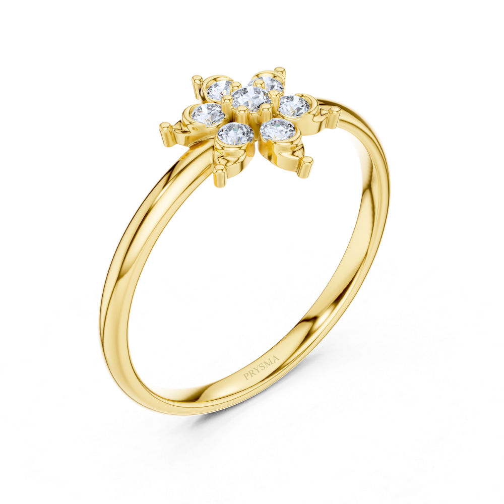 Aurora Bloom Diamond Ring