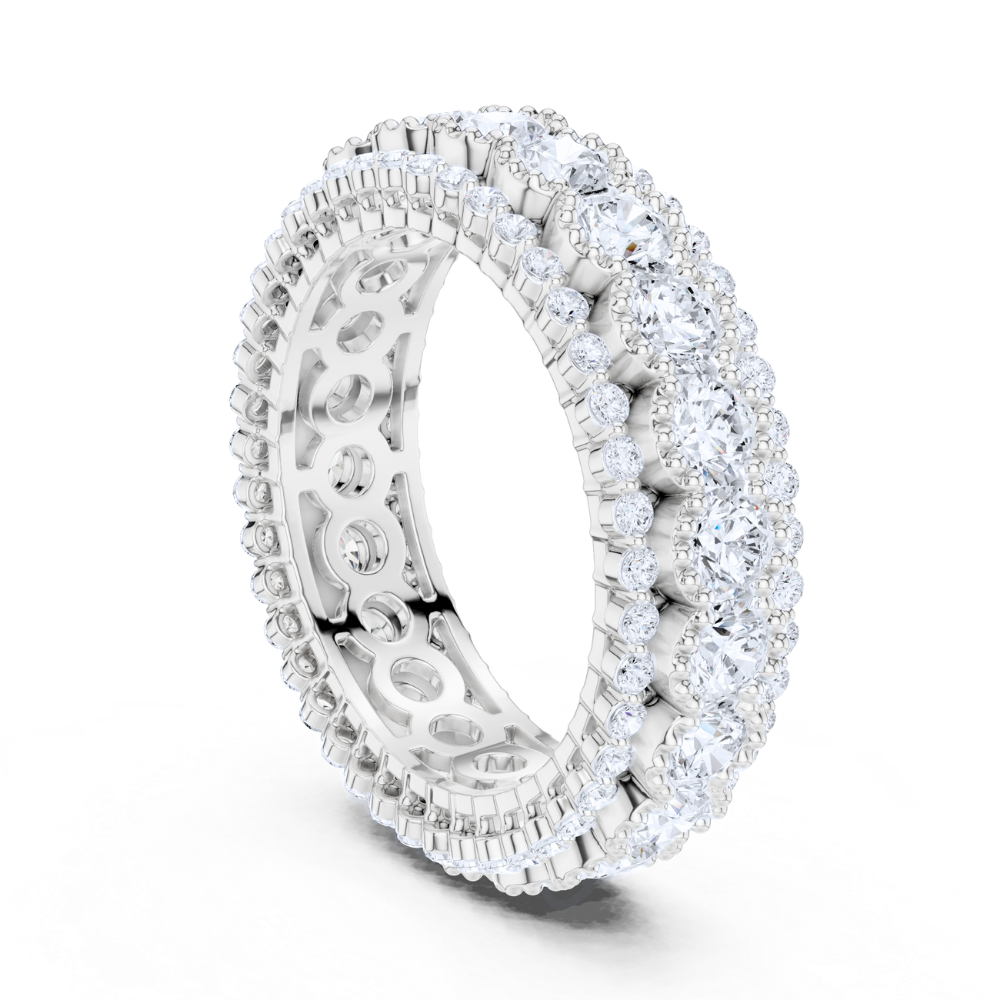 Imperial Grace Diamond Eternity Bands