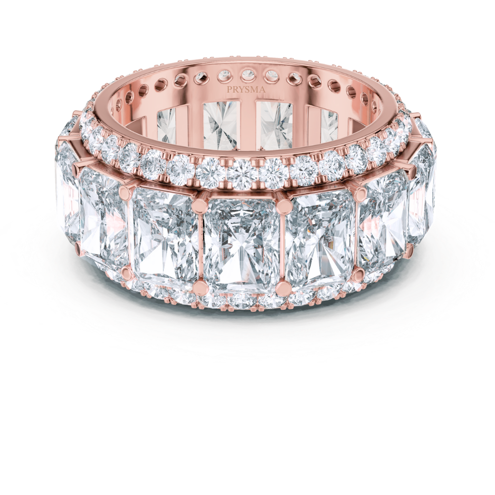 Grandeur Radiant Duo Ring