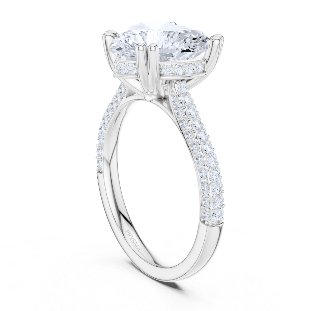 Amour Pavé Heart Ring