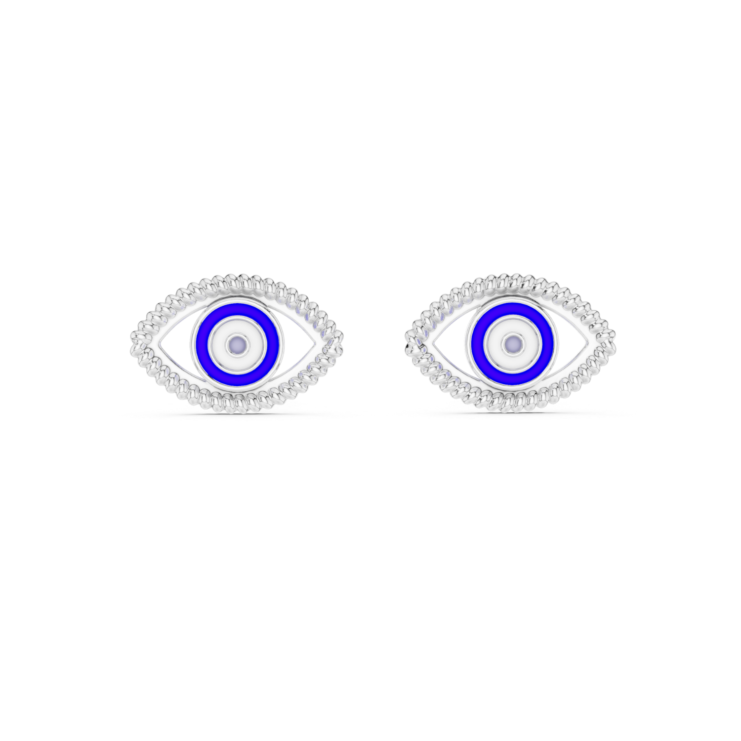 Evil Eye Protection Stud Earrings