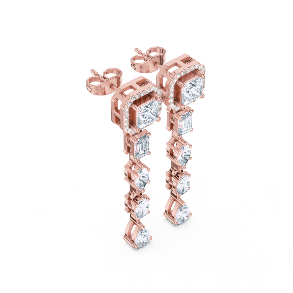 Celestial Cascade Drop Earrings