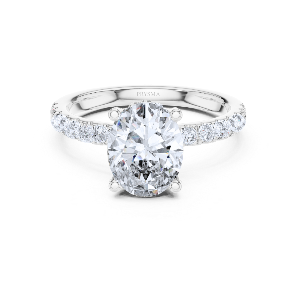 Eternal Grace Oval Diamond Ring