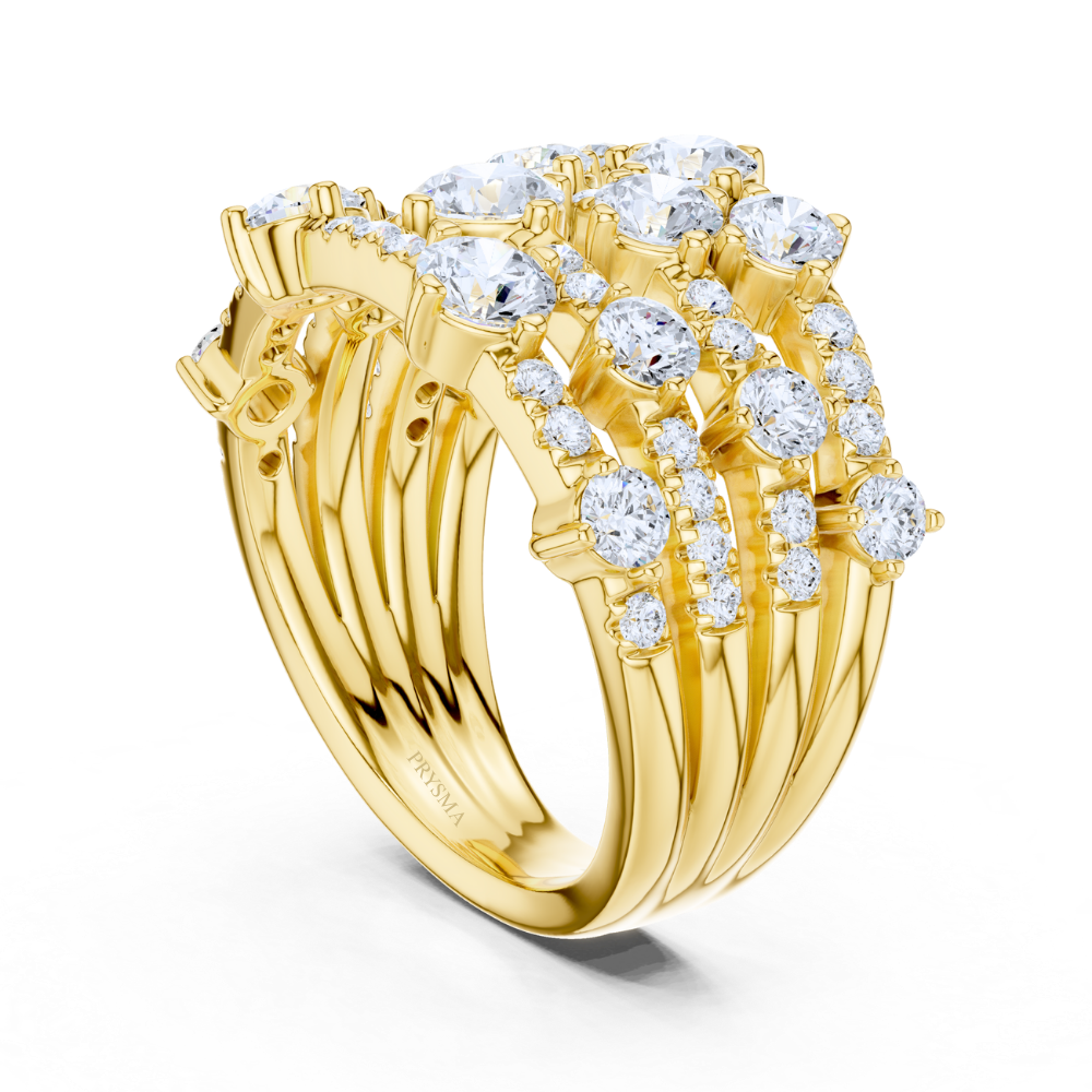 Radiance Crown Diamond Eternity Ring