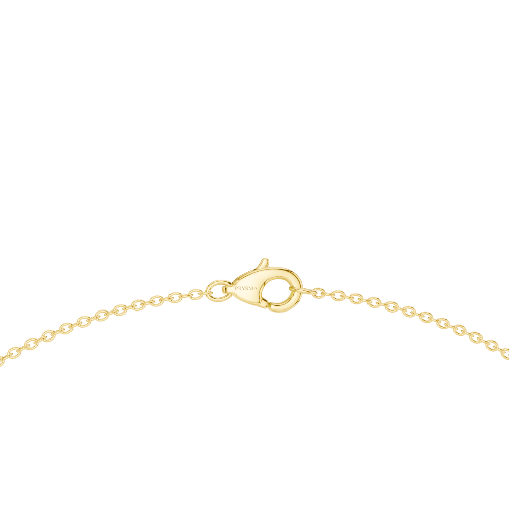 Celestia Oval Diamond Necklace