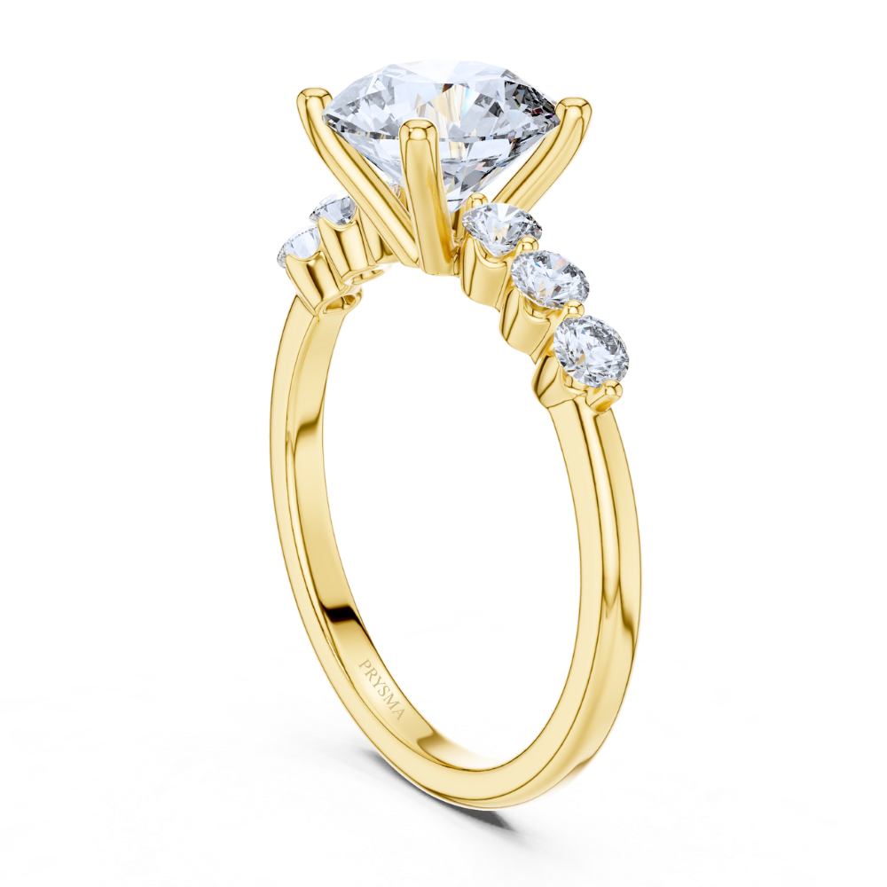 Radiant Harmony Solitaire Ring
