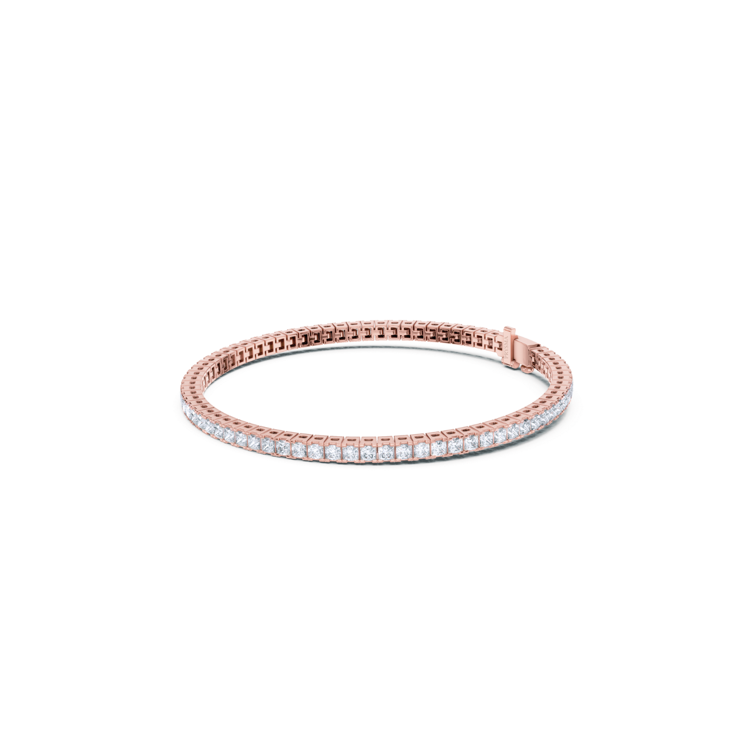 Timeless Elegance Princess Cut Tennis Bracelet