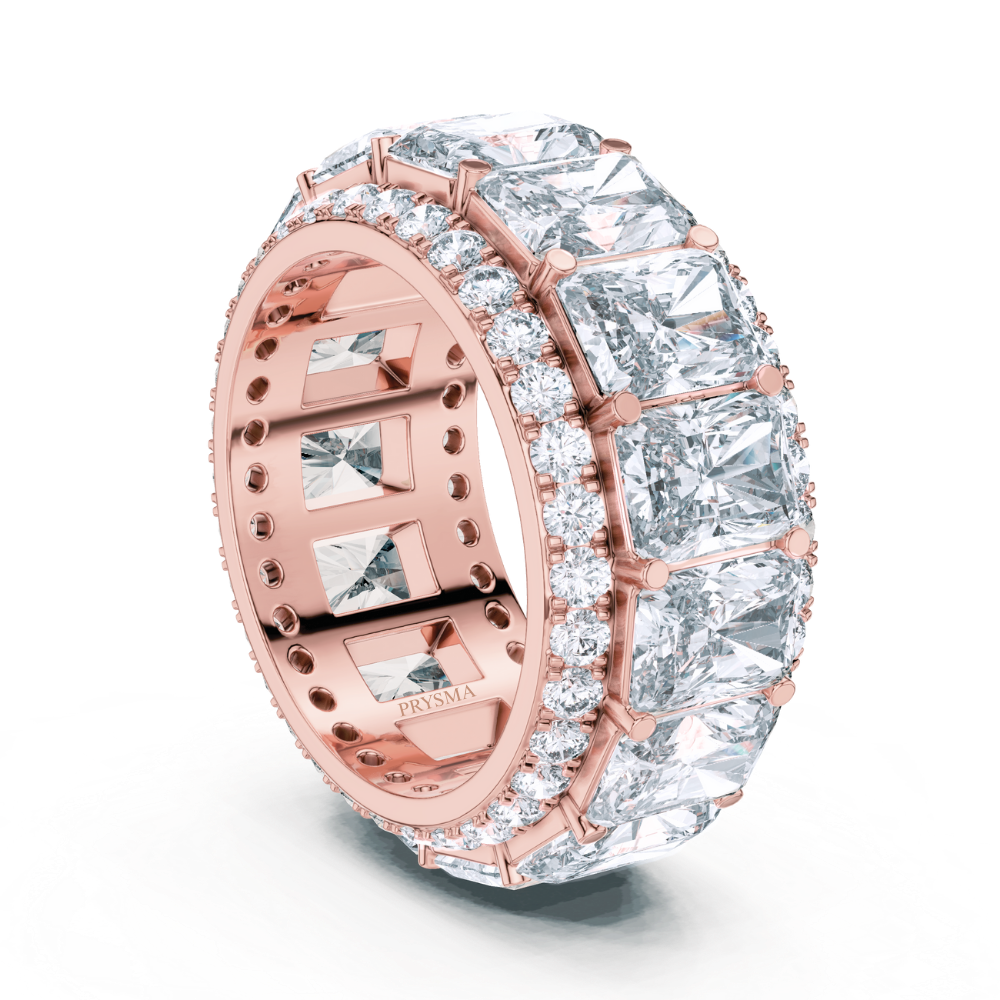 Grandeur Radiant Duo Ring