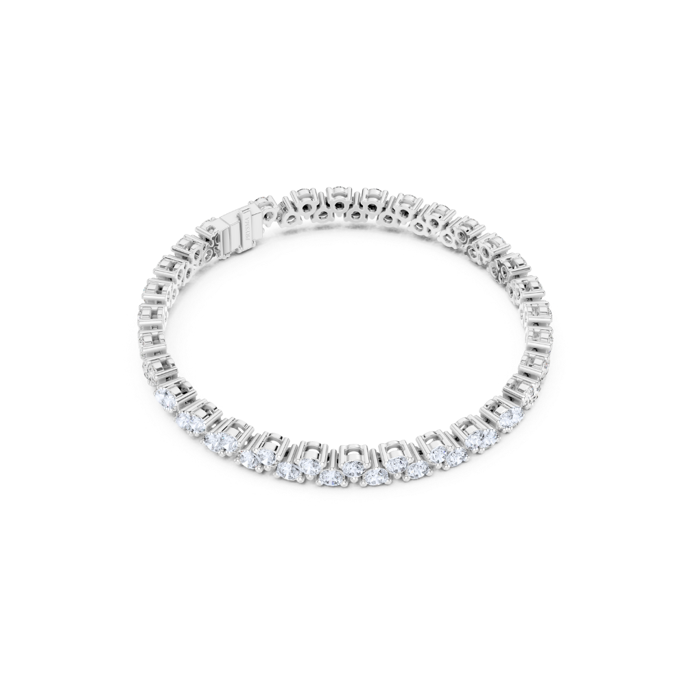 Aurora Dual-Row Diamond Tennis Bracelet