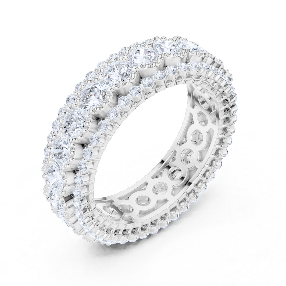 Imperial Grace Diamond Eternity Bands